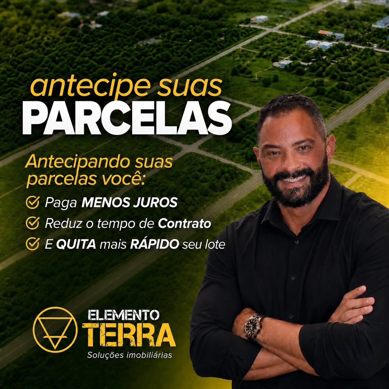 Antecipação de parcelas - Elemento Terra